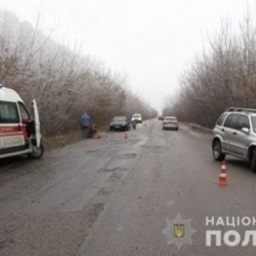 Под Киевом женщина сбила двух мужчин, которые стояли на обочине