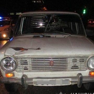 В Запорожье задержали водителя, который сбил женщину на переходе и скрылся