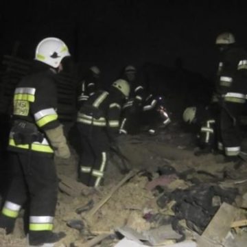 В Херсоне в результате взрыва полностью разрушился жилой дом
