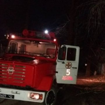 В Черниговской области горит свалка