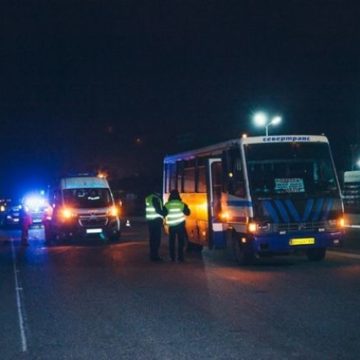 В Днепре автобус насмерть сбил мужчину, который с сыном перебегал дорогу