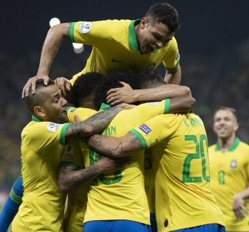 Бразилия — Перу — 3:1 Хроника финала Кубка Америки, видео голов