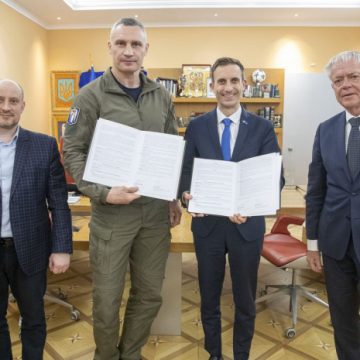 Віталій Кличко та Матьє Морі підписали меморандум між АМУ та Конгресом місцевих та регіональних влад Ради Європи