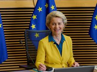 Президентка Єврокомісії вітає досягнуті домовленості про транзит українського зерна