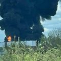 Ракетний удар РФ зруйнував ємності з агропродукцією в порту Південний